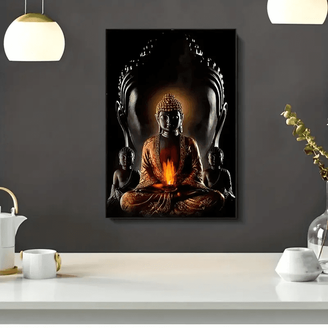 Créez une ambiance zen avec ce tableau Bouddha zen
